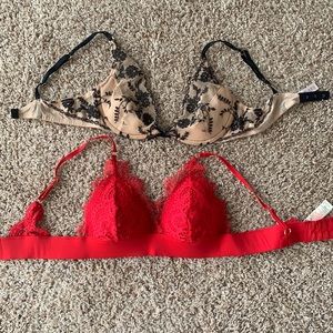 Top Shop & Victoria’s Secret Bra Sz 6/34C